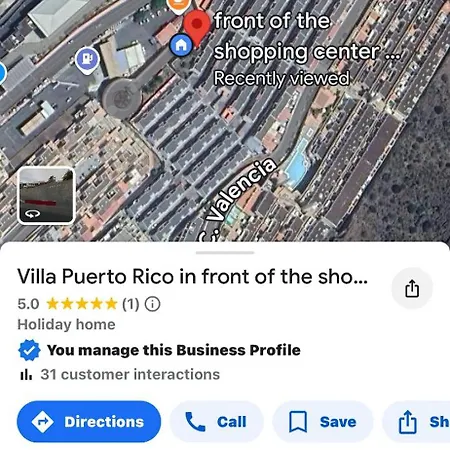 Villa Villa Puerto Rico In Front Of The Shopping Center With Private Heated Saltwater Jacuzzi Pool & Arcade Games Puerto Rico (Gran Canaria)