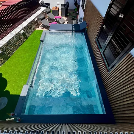 Villa Puerto Rico In Front Of The Shopping Center With Private Heated Saltwater Jacuzzi Pool & Arcade Games Puerto Rico (Gran Canaria)